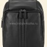 Рюкзак кожаный Gianni Conti (Италия) GC-2177 черный.