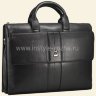 Мужская черная сумка-портфель Giorgio Armani для документов